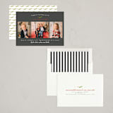 "Our New Home" - Holiday Cards in Charcoal by Sara Hicks Malone - Assembled