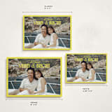 "Bright and Cheery" - Holiday Cards in Lemon by Jenna Holcomb - Formats Available