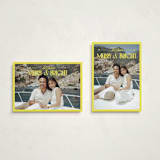"Bright and Cheery" - Holiday Cards in Lemon by Jenna Holcomb - Photo Orientation Options