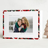 "Vienna" - Holiday Cards in Holly Berry by Julie Murray - Folded Card