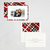 "Vienna" - Holiday Cards in Holly Berry by Julie Murray - Assembled