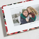 "Vienna" - Holiday Cards in Holly Berry by Julie Murray - Detail