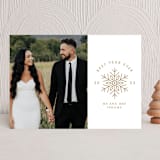 "Merried" - Holiday Cards in Golden by Bethan - Front