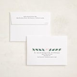 "Francie" - Holiday Cards in Pine Needle by Julie Murray - FREE Recipient Addressing