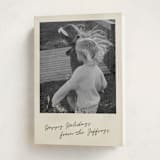"Grandma's photo" - Holiday Cards in Cookie Dough by Adelyn T. - Folded Card