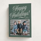 "Durham" - Holiday Cards in Forest by Jackie Crawford - Folded Card