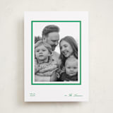 "Poplin" - Holiday Cards in Garland by Megan Davis - Front