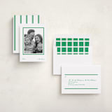 "Poplin" - Holiday Cards in Garland by Megan Davis - Assembled