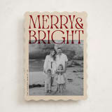 "Bold" - Holiday Cards in Candied Apple by JeAnna Casper - Front