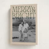 "Bold" - Holiday Cards in Sage by JeAnna Casper - Folded Card