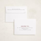 "Bold" - Holiday Cards in Candied Apple by JeAnna Casper - FREE Recipient Addressing