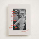 "Happy Chaos" - Holiday Cards in Crimson by Vera Lim - Front
