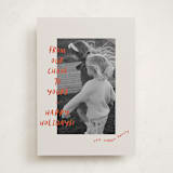 "Happy Chaos" - Holiday Cards in Crimson by Vera Lim - Front