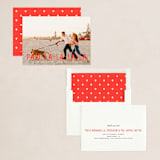"Paw La La" - Holiday Cards in Santa's Hat by Erica Krystek - Assembled