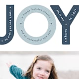 "Capital Joy" - Holiday Cards in Frost by Gwen Bedat - Detail