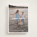 "frolicsome" - Holiday Cards in Snow by Snow and Ivy - Front