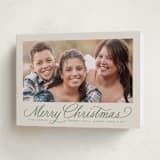 "Classically" - Holiday Cards in Fir by Everett Paper Goods - Folded Card