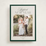 "refined bliss" - Holiday Cards in Evergreen by Carolyn Nicks - Front