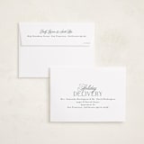 "refined bliss" - Holiday Cards in Evergreen by Carolyn Nicks - FREE Recipient Addressing