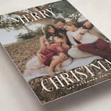 "Christmas" - Holiday Cards in Snow by Rebecca Durflinger - Detail