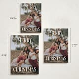 "Christmas" - Holiday Cards in Snow by Rebecca Durflinger - Formats Available