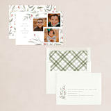 "Wisps" - Holiday Cards in Snow by Robert and Stella - Assembled