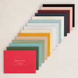 "Wisps" - Holiday Cards in Snow by Robert and Stella - Premium Envelope Options