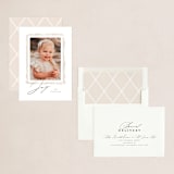 "TORN FRAME" - Holiday Cards in Vanilla by Melanie Kosuge - Assembled