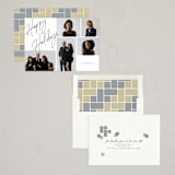 "Christmas Album" - Holiday Cards in Cloud by Geraldine Sales - Assembled