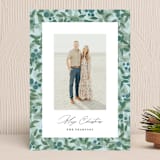 "Vintage Berries" - Holiday Cards in Juniper by Amy Payne - Front