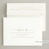 "Highlights" - Holiday Cards in Golden by Laura Hankins - FREE Recipient Addressing