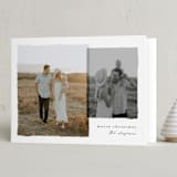 "Two Torn" - Holiday Cards in Stone by Brianne Larsen - Folded Card