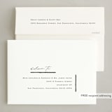 "Two Torn" - Holiday Cards in Stone by Brianne Larsen - FREE Recipient Addressing
