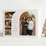 "Organized Arches" - Holiday Cards in Putty by Lauren Chism - Folded Card