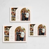 "Organized Arches" - Holiday Cards in Putty by Lauren Chism - Formats Available