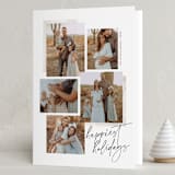 "Album" - Holiday Cards in Snow by Melanie Severin - Folded Card