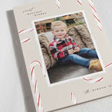 "candy cane crop" - Holiday Cards in Sugar Cookie by Susan Zinader - Detail