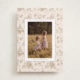 "Disney's Holiday Pooh" - Holiday Cards in Caramel by Teju Reval - Front