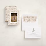 "Disney's Holiday Pooh" - Holiday Cards in Caramel by Teju Reval - Assembled