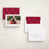 "Joyeux Noel" - Holiday Cards in Pomegranate by Benita Crandall - Assembled