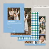 "Brightest Joy" - Holiday Cards in Oceana by Julie Murray - Back of Card Options