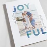 "Brightest Joy" - Holiday Cards in Oceana by Julie Murray - Detail