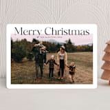 "Modern Sky" - Holiday Cards in Ink by Nicole Walsh - Front