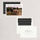 "Modern Sky" - Holiday Cards in Ink by Nicole Walsh - Assembled