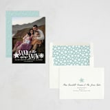 "Sand and Snow" - Holiday Cards in Shaved Ice by Ali Means - Assembled