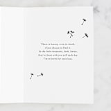 "The beauty of dandelion" - Single Greeting Cards in Stone by Yuke Li - Interior