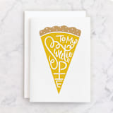 "Sweetie Pie" - Single Greeting Cards in Wheat by Snow and Ivy - Front