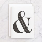 "Happily Ever After" - Single Greeting Cards in Ink by Kasia Labocki - Front