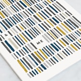 "You + Me" - Single Greeting Cards in Earthen by Robert and Stella - Close-Up