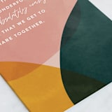 "Absolutely Crazy" - Single Greeting Cards in Peony by Jessica Corliss - Close-Up